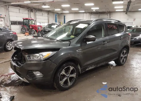 2018 Ford Escape Sel z USA, uszkodzony, nr VIN 1FMCU9HD9JUD30612